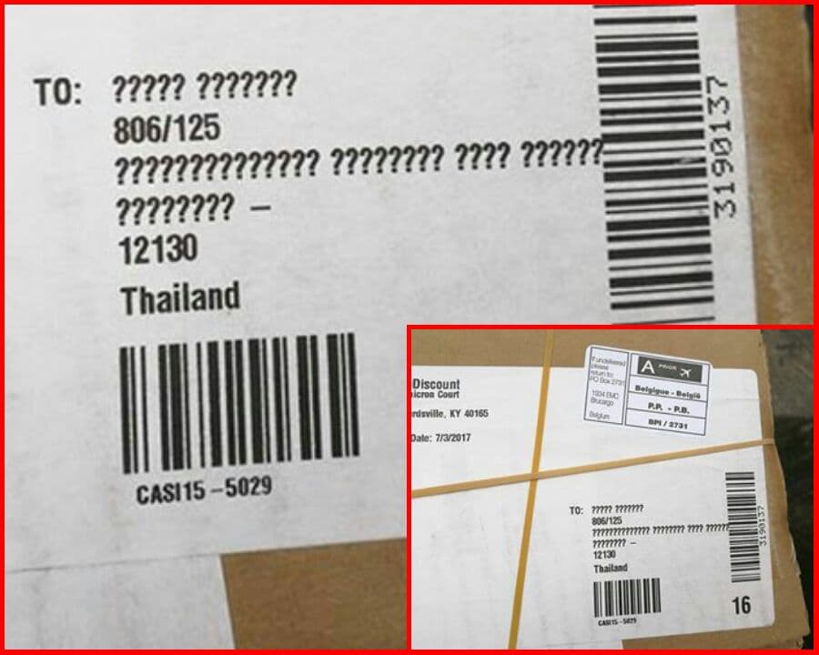 Таиланд. Новости: Почта Таиланда проявила чудеса логики, правильно доставив посылку без адреса.