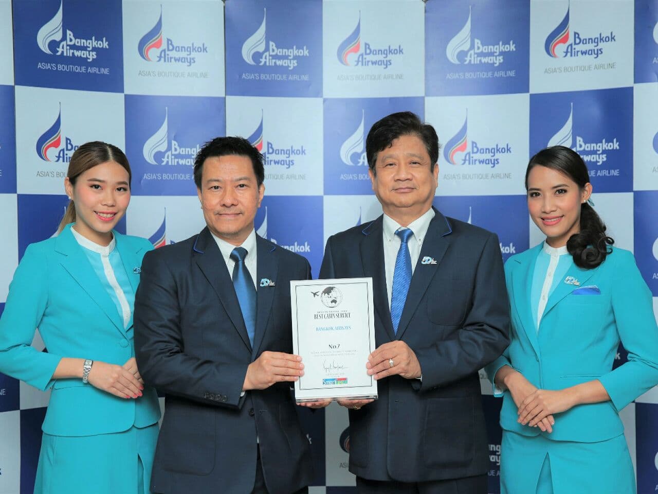 Тайланд. Новости: Авиакомпания Bangkok Airways выиграла две премии Smart Travel Asia. 