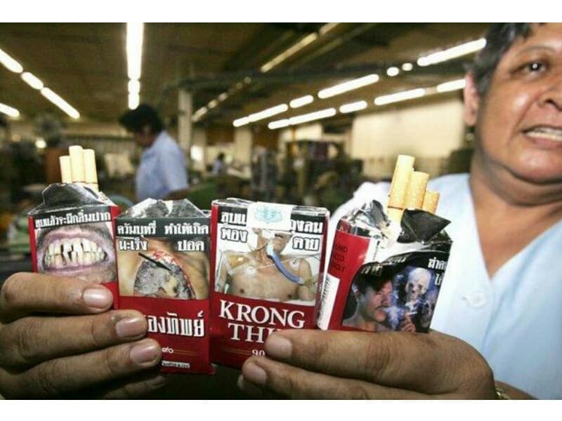 Рост налогов увеличил спрос на нелегальные иностранные марки сигарет.