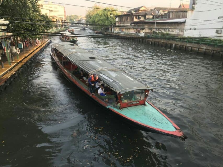 Электрические лодки помогут сделать воздух в Бангкоке чище.