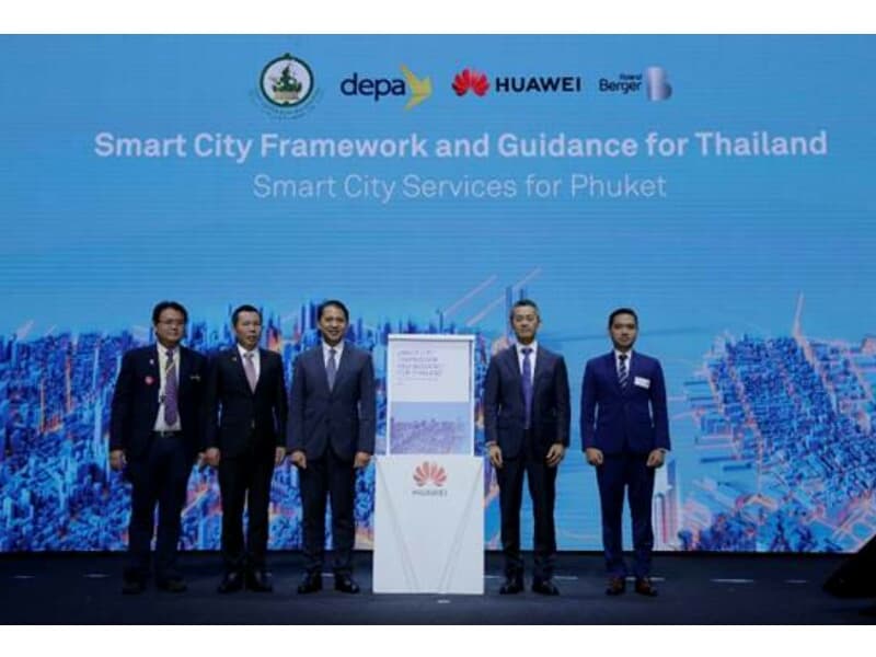 Huawei планирует заняться развитием системы "умного города" на Пхукете.
