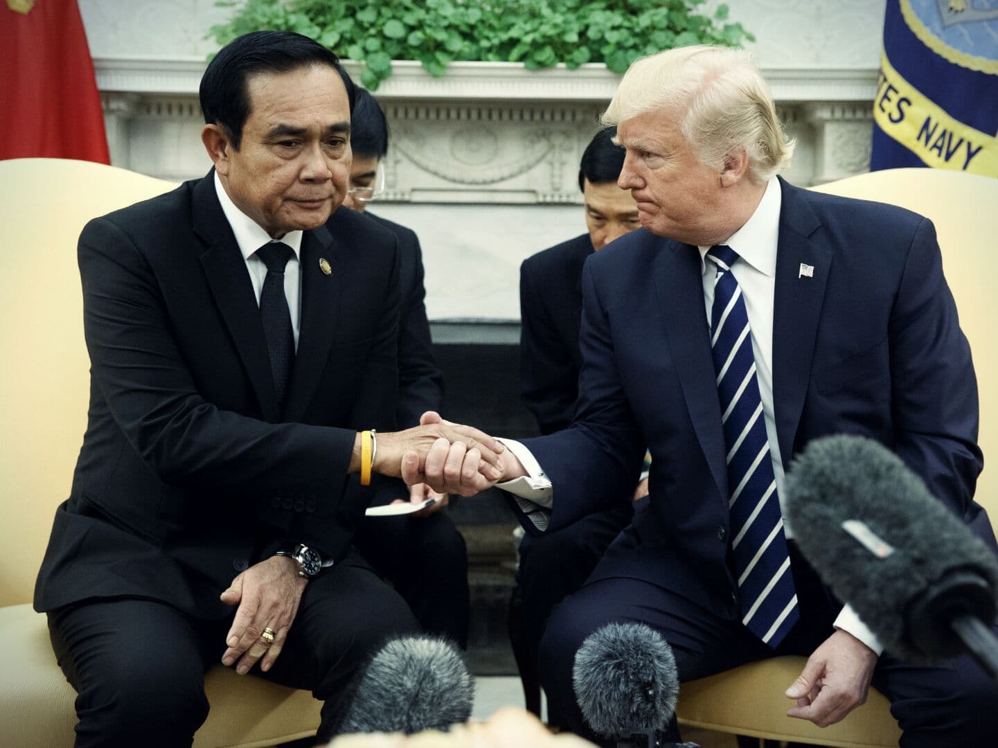 Трамп отменил беспошлинную торговлю некоторыми товарами из Таиланда.