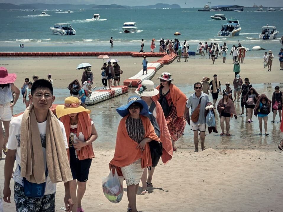 В Паттайе на весь февраль закрылись заведения, работающие за счёт китайцев.